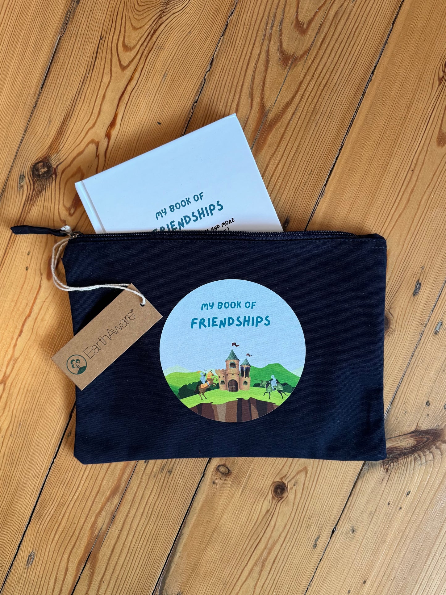 Bundle: Knights & Tales Friendship Book + Matching Pouch