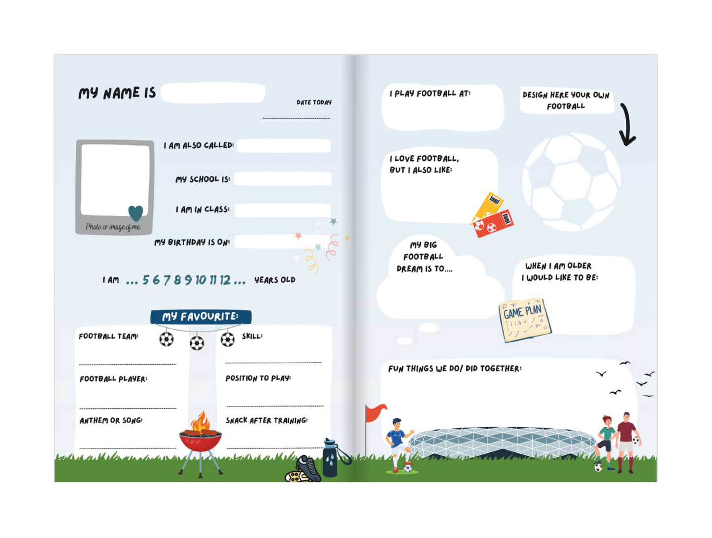 Friendship Book: Football Special (Age 7+)