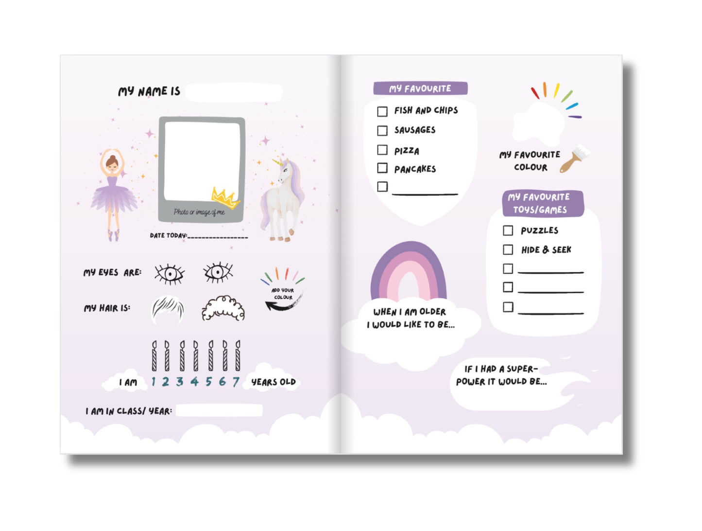 Friendship Book: Knights & Tales (Ages 4-6)