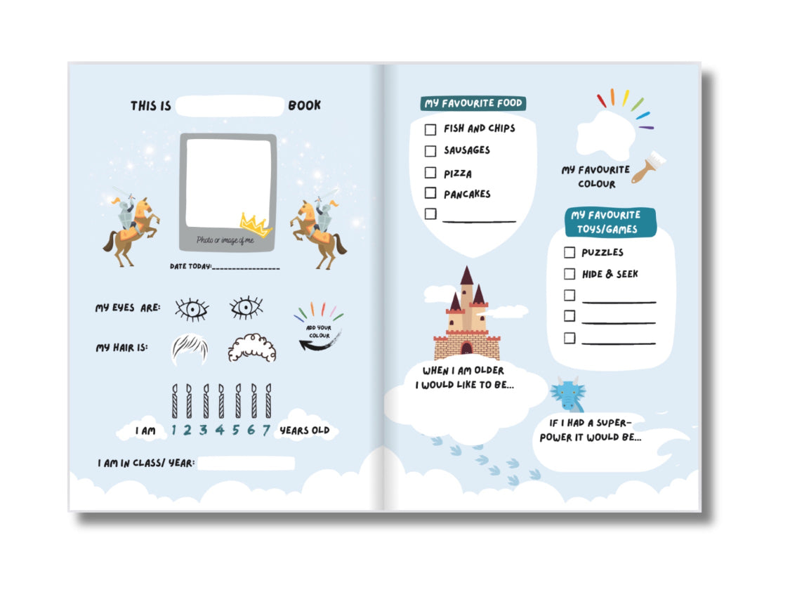 Friendship Book: Knights & Tales (Ages 4-6)