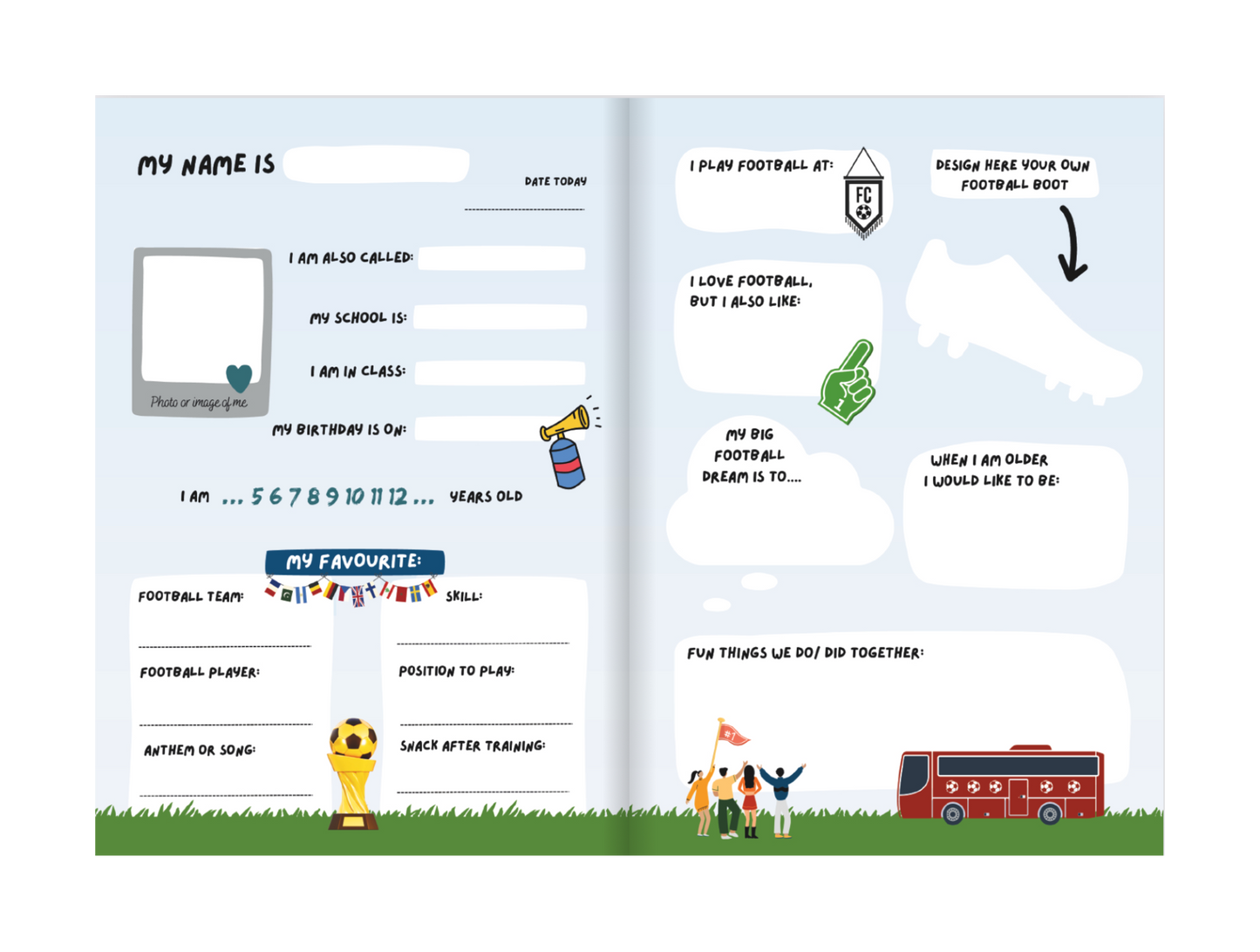Friendship Book: Football Special (Age 7+)
